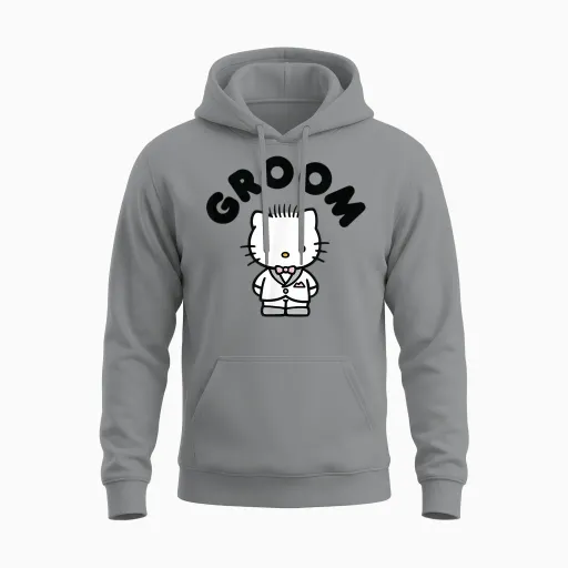 Dear Daniel Groom Wedding Unisex Hoodie - Sport Grey