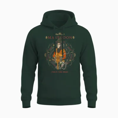 Mastodon – Cosmic Symbols Unisex Hoodie - Forest