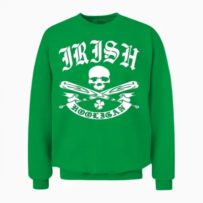 Irish Hooligan Unisex Sweatshirt - Irish Green