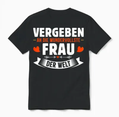 Malle Vergeben an Die Wundervollste Frau Mallorca Unisex T-Shirt - Black
