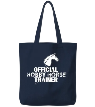 Hobbyhorse Hobby Horse Hobby Horsing Tote Bags - Navy