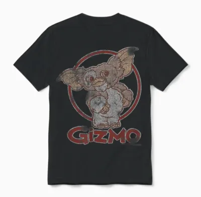 Gremlins Distressed Gizmo Unisex T-Shirt - Black