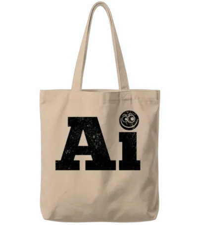 Funny Ai Artificial Intelligence Tote Bags - Natural