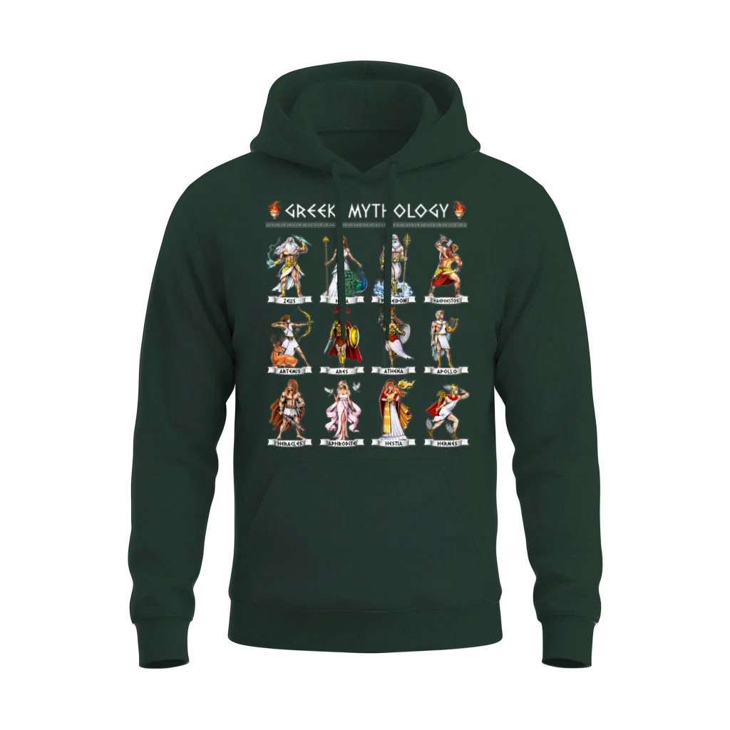 Greek Mythology Gods Christian & Faith Unisex Hoodie - Forest