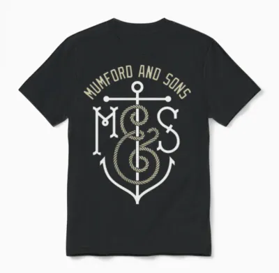 Mumford and Son Unisex T-Shirt - Black