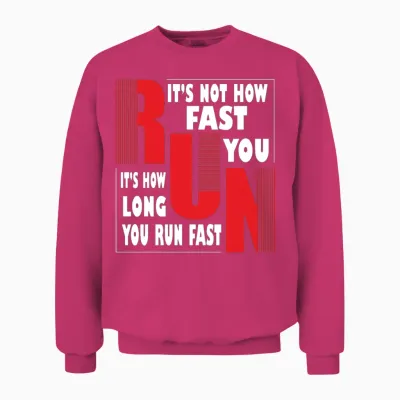 Funny Long Distance Runner Xc Coach Cross Country Unisex Sweatshirt - Heliconia