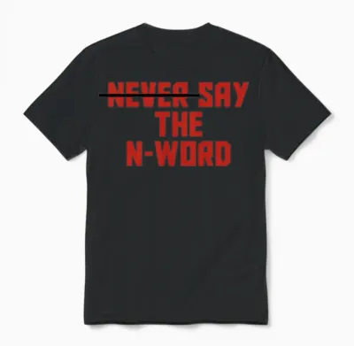 N Word Unisex T-Shirt - Black