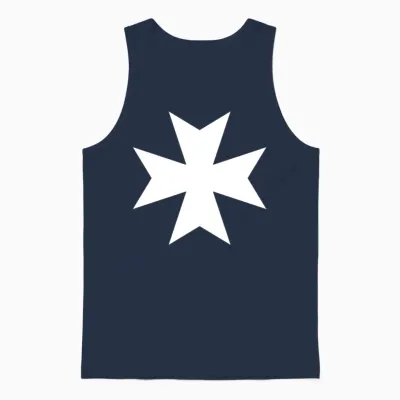 Black Templars Unisex Tank Top - Navy
