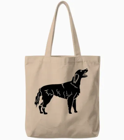 Setter Dog Tote Bags - Natural