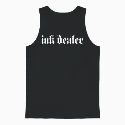 Ink Dealer Tatouage Vintage Tatouage Drôle Maman Tatouage Unisex Tank Top - Black
