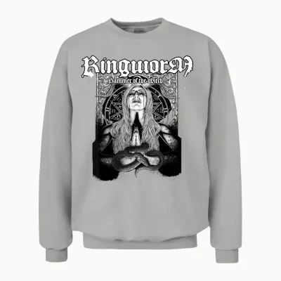 Ringworm - Hammer of the Witch - Produit Officiel Unisex Sweatshirt - Ash