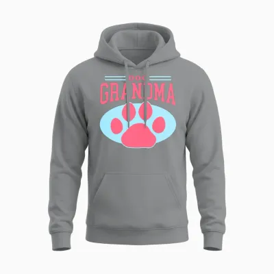 Dog Grandma Dogs Owner Unisex Hoodie - Sport Grey