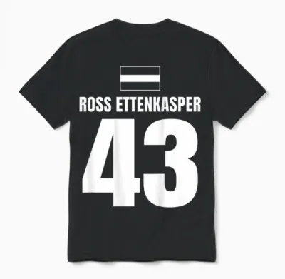 Mallorca Sauf Trikot österreich, Ross Ettenkasper Unisex T-Shirt - Black