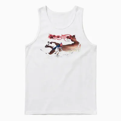 Official Lady Gaga Chromatica T-Shirt, Black Unisex Tank Top - White