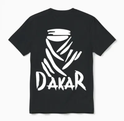 Rally Dakar Unisex T-Shirt - Black