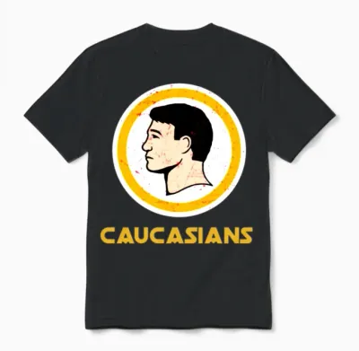 Caucasians Unisex T-Shirt - Black
