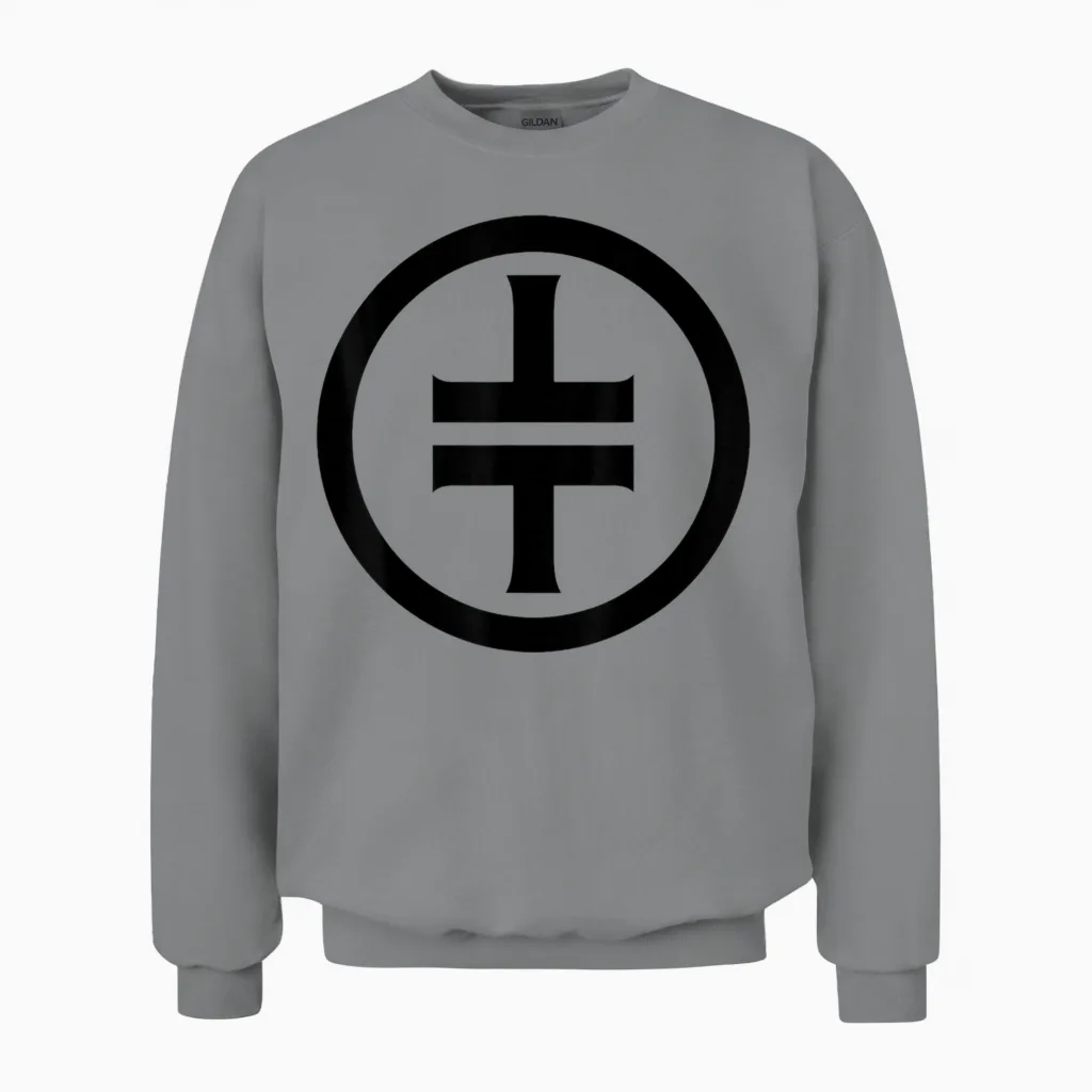 Offizielles Take That Logo Unisex Sweatshirt in Sport Grey