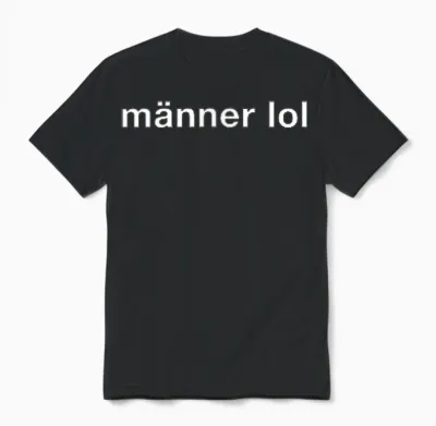 Men's Lol T-Shirt, Black Unisex T-Shirt - Black
