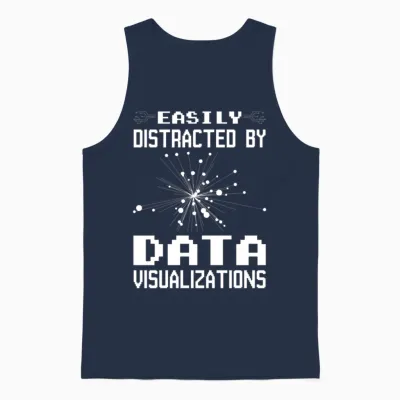 Machine Learning and Ai Mastery Design Unisex Tank Top - Navy