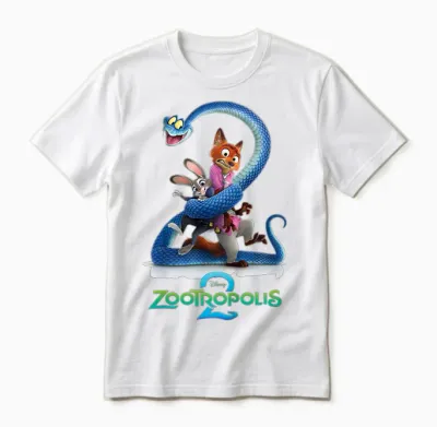 Zootopia Unisex T-Shirt - White