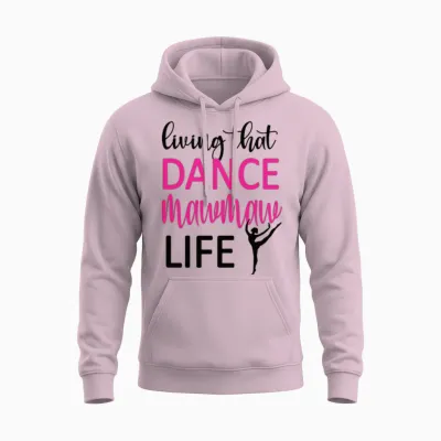 Dance Mawmaw Life Dancing Mawmaw Grandma of Dancer Unisex Hoodie - Light Pink