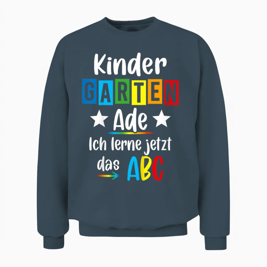 Kita Abgänger 2026 Kita Geschafft 2026 Kita Ade 2026 Unisex Sweatshirt in Dark Heather