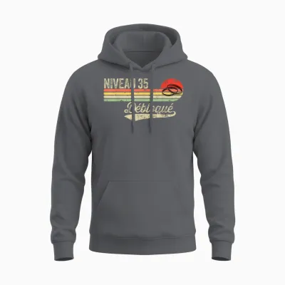 Funny Ruby Wedding Gift Idea - 35 Years of Wedding Unisex Hoodie - Charcoal