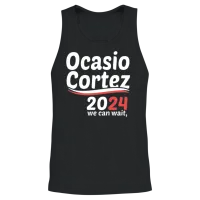 Ocasio Cortez 2024 Unisex Tank Top - Black – 2
