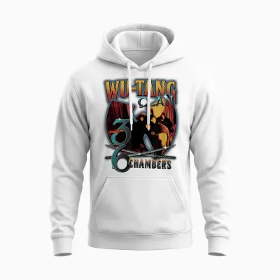 Photo of Clan Wu-Tang 36 Chambers Unisex Hoodie - White
