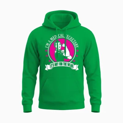 Medical Secretary Unisex Hoodie - Irish Green