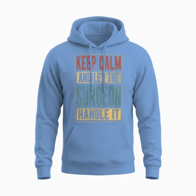Surgeon Retro Gift Unisex Hoodie - Carolina Blue