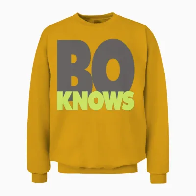 Bo Knows Unisex Sweatshirt - Gold