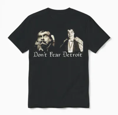 Sir Graves Count Scary Detroit Unisex T-Shirt - Black