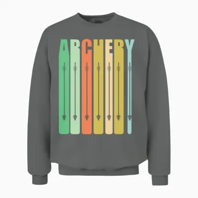 Archery Archery Retro Unisex Sweatshirt - Graphite Heather