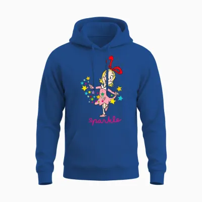 Grinch Cindy Lou Who Sparkle Officially Licensed Unisex Hoodie - Royal
