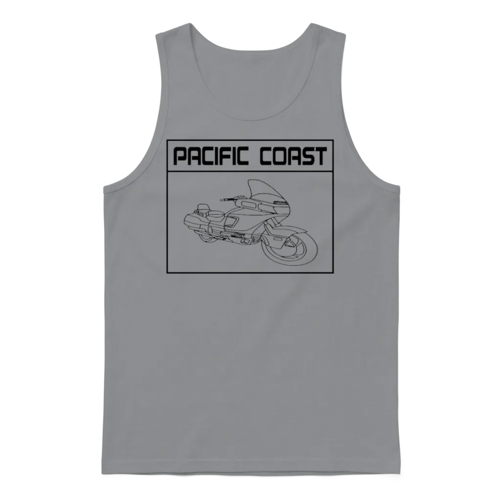 Pacific Coast Square Unisex Tank Top - Sport Grey