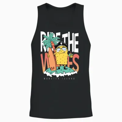Funny Children 59 Unisex Tank Top - Black