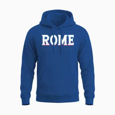 Retro - Rome Unisex Hoodie - Royal
