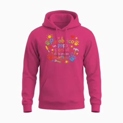 Cadeau Papa Bricoleur Papabrico Fête Des Pères Original Noël Unisex Hoodie - Heliconia