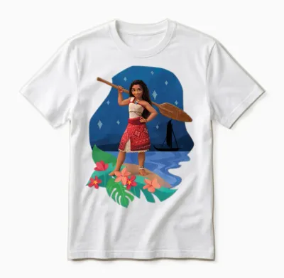 Disney Moana 2 Moana Big Sister Matching Unisex T-Shirt - White