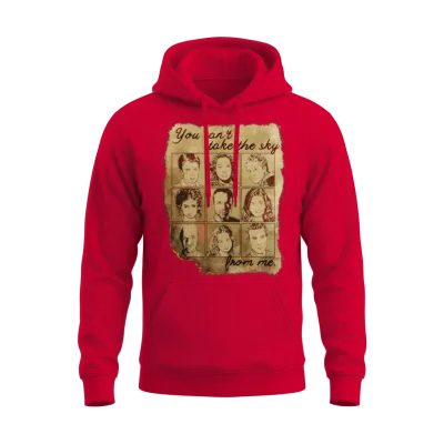 Firefly Burned Unisex Hoodie - Red