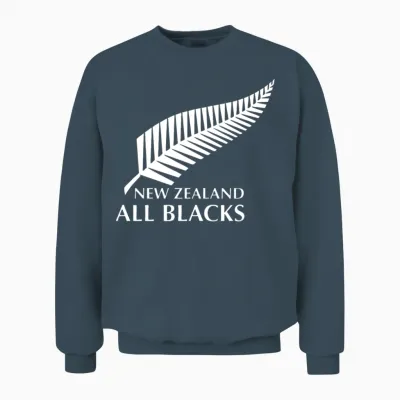 New Zealand All Blacks Unisex Sweatshirt - Dark Heather