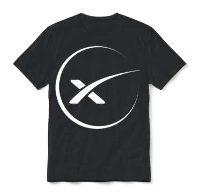 Space X Spacex Elon Musk Unisex T-Shirt - Black
