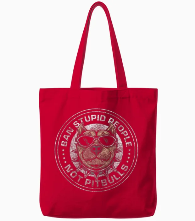 Dog Dog Breed Loyal Lovers Gift Tote Bags in Red