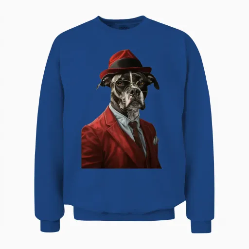 American Staffordshire Terrier Unisex Sweatshirt - Royal
