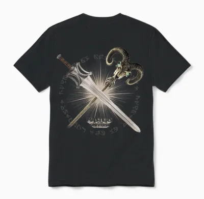 Die Schwerter Der Meister Des Universums Unisex T-Shirt - Black