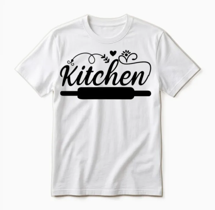 Kitchen Unisex T-Shirt in White