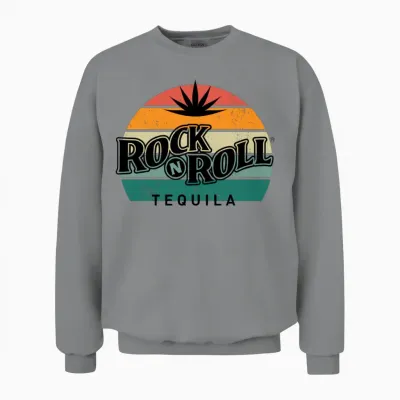 Rock N Roll Tequila Eighth Collection Unisex Sweatshirt - Sport Grey