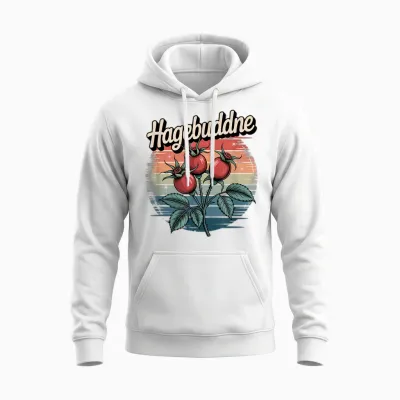 Retro Vintage Look Funny 80s 90s Birthday Gift Unisex Hoodie - White