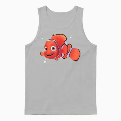 Pixar Finding Nemo Nemo Ocean Unisex Tank Top - Ash
